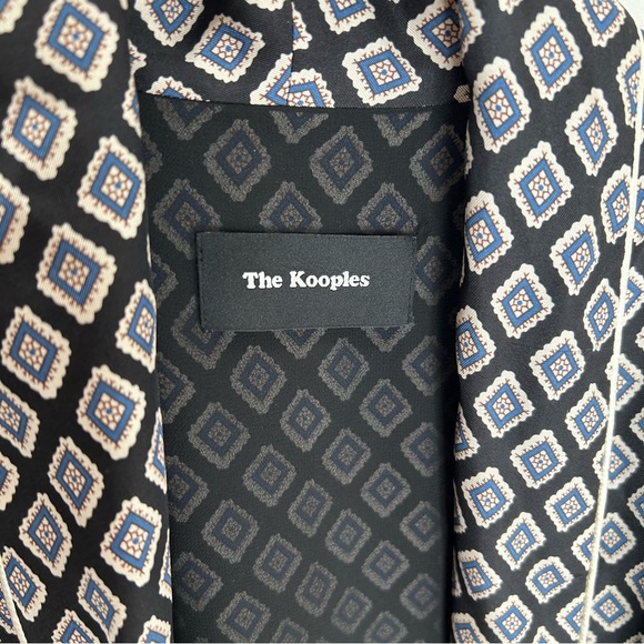 The Kooples black geo print kimono - Picture 4 of 8